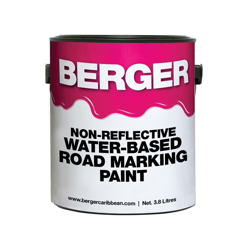Berger Non Reflective Road Marking - White 5 Gallon