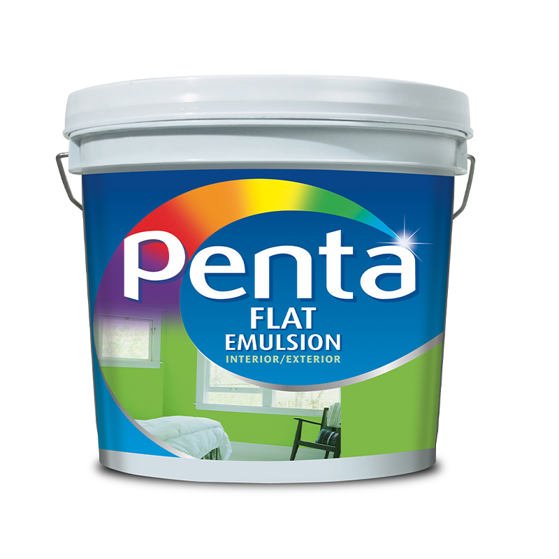 Penta Flat Emulsion Standard Colours 1 Gallon