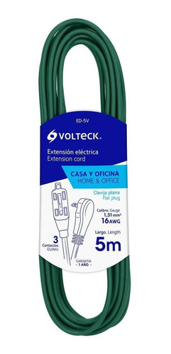 Volteck  Indoor Extension Cord White 17’ 