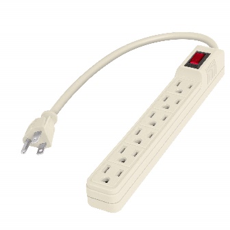 Volteck Surge Protector 6 Outlet 450 Joules