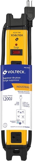 Volteck Surge Protector 6 Outlet 1200 Joules