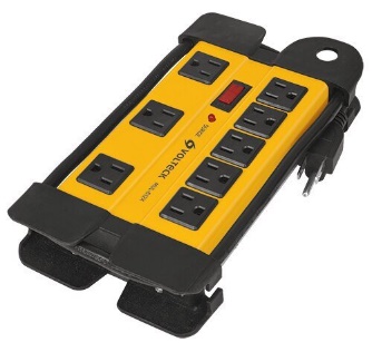 Volteck Surge Protector 8 Outlet 1200 Joules