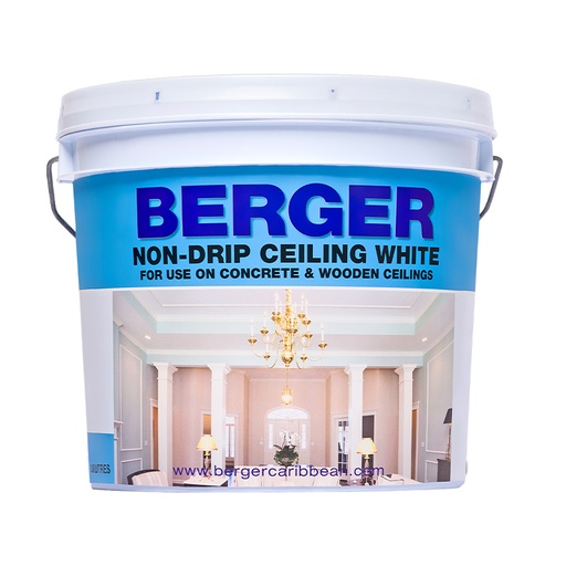 Berger Non-Drip Ceiling - White 1 Gallon