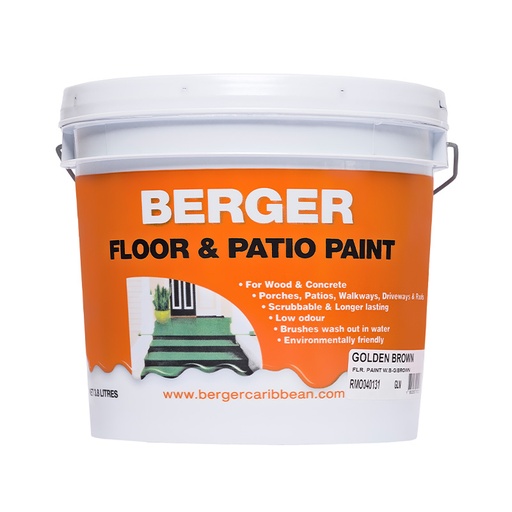 Berger Water Based Floor Paint 1 Gallon