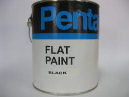 Penta Flat - Black & White 1 Quart