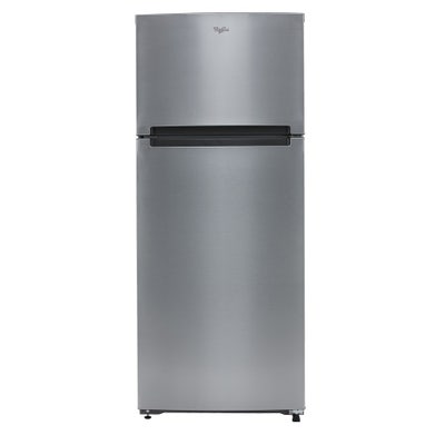 Whirlpool  Fridge Top/Bottom Mount, Frost Free, Tropicalized - Silver 18cft 