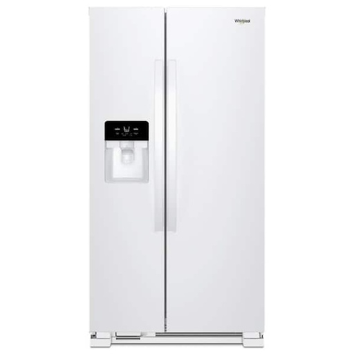 Whirlpool  Fridge Side by Side - White 25cft 