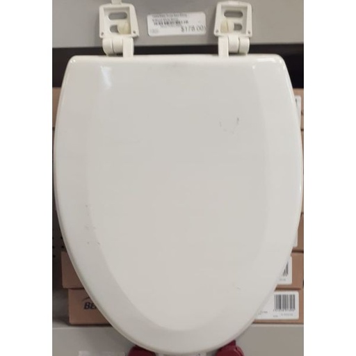 Bemis Bemis Elongated Toilet Seat Molded Wood - White