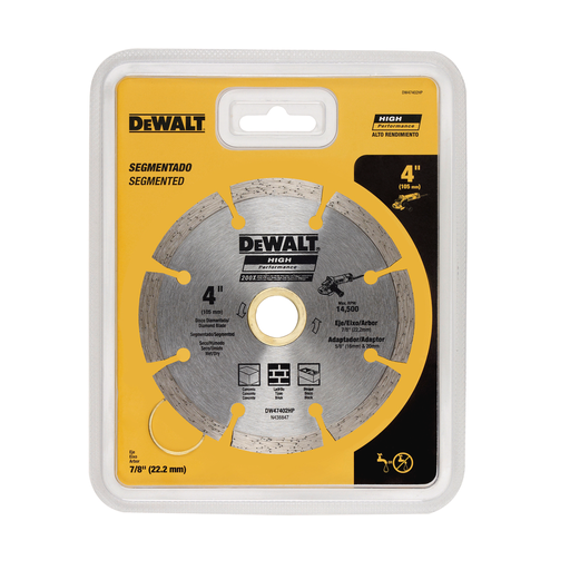 DeWalt Diamond Disc Segmented 4”