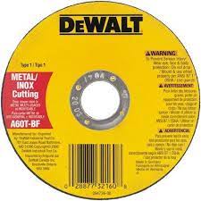 DeWalt Cut Disc Met & Stainless Flat 7” x 0.45”