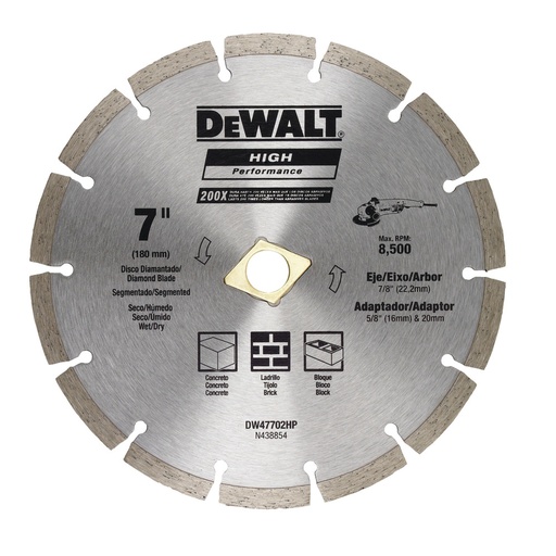 DeWalt Diamond Disc Segmented  7” 