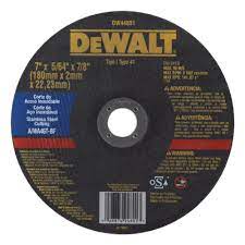 DeWalt Cutting Disc Stainless Flat 7” x 5/64”