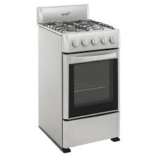 Whirlpool  4 Burner Gas Stove W/ Stainless Top - Silver