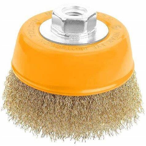 Ingco Cup Wire Brush 0.3mm 3" 
