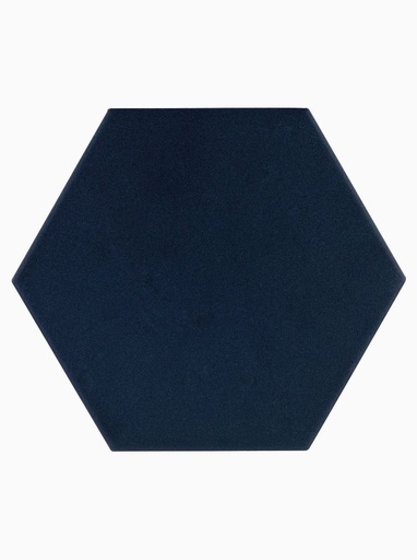  Hexagonal Tile - Blue 8" x 9"