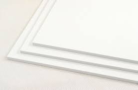 PVC Foam Board - White 4 x 8 x 1/8" (3mm)