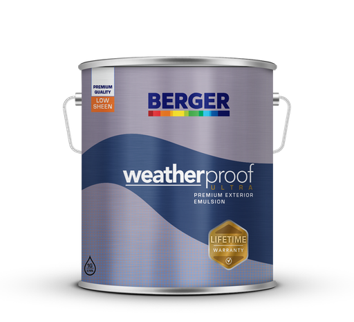 Berger Weather Proof Ultra  Standard Colours 1 Quart